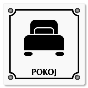 Pokoj, 100x100mm, bílá, Kansas